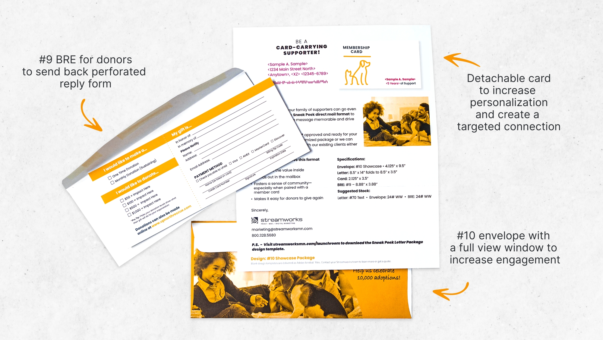 Sneak Peek Letter Package